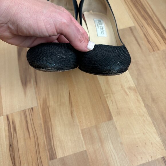 Jimmy Choo Sparkly Pumps - Picture 6 of 8